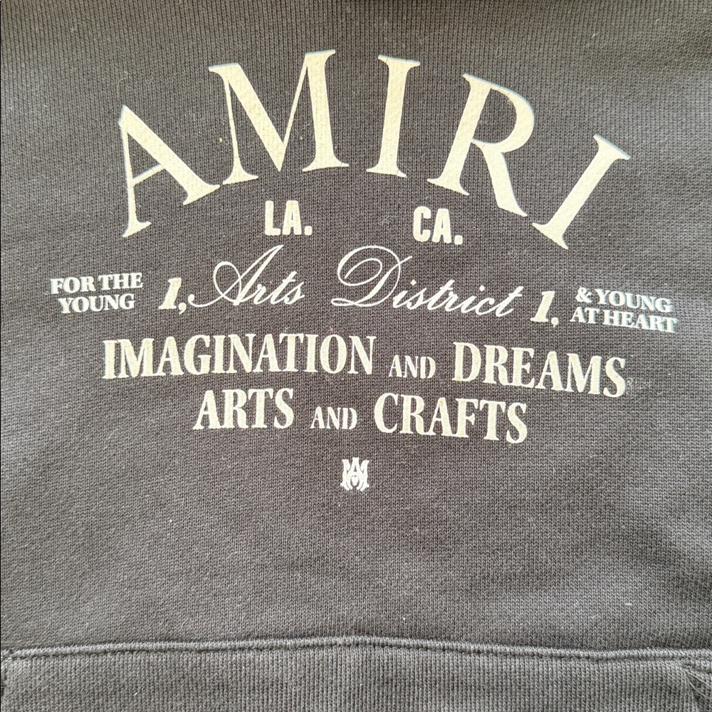 AMIRI Kids Black Hoodie - Picture 2 of 6